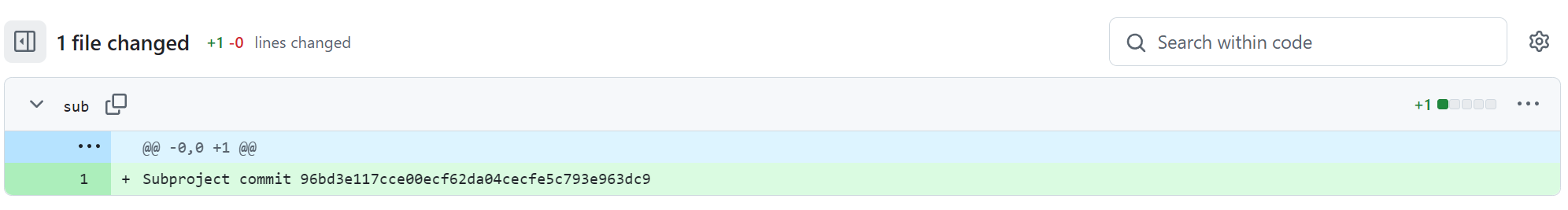 서브 모듈 커밋 내역